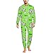 Fidiiog Hooded Ranch Dairy Cows Warm Flannel Onesie Pajama for Unisex Adults Long Sleeve Fashion Couple Zipper Bodysuit XL