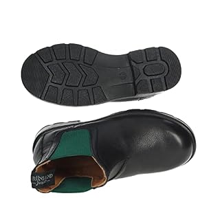 Grunland Bottines Cuir bébé Beatles STAT PO1020 Noir Vert 28/34 – Image 7