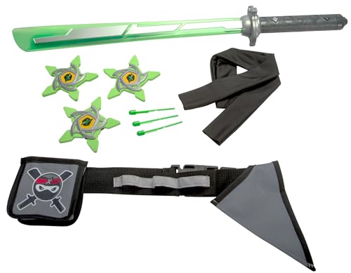 Set Next Ninja Simba 9 pièces avec épée lumineuse et ceinture réglable