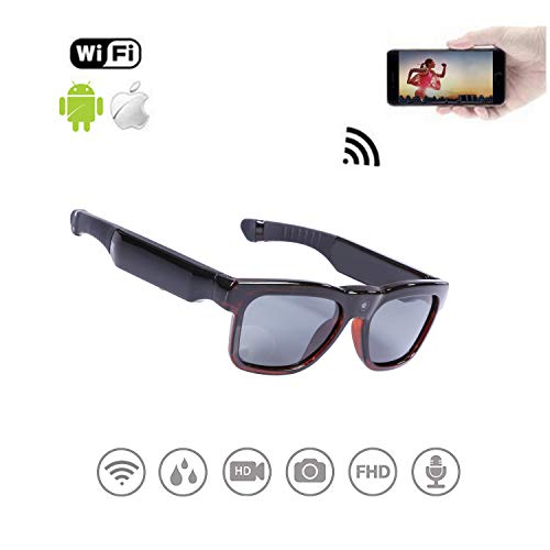 WiFi Live Streaming Video Sunglasses, Streaming Videos & Photos from Glasses to Mobile