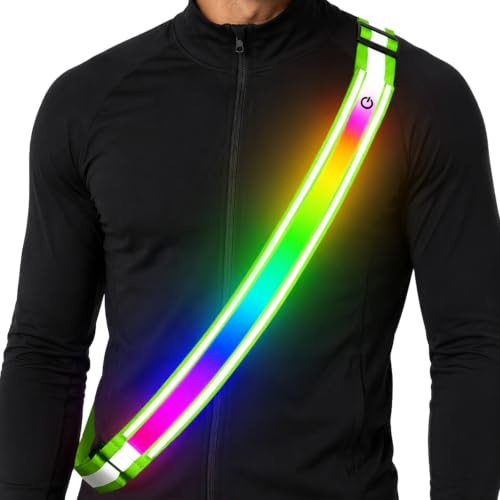 Zacro LED Reflective Belt Sash