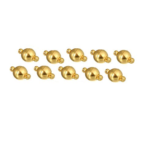Skyllc® 10pcs 8mm Cierres magnéticos joyería Imán
