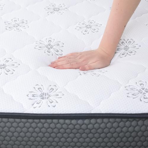 Image of DREAMZEE Ortho-Back 100% Natural Latex Mattress | Orthopedic Hard Comfort | Eco-Institut Certified | Hybrid Series - Double Size (72x48x6 Inches) | 7 Years Warranty