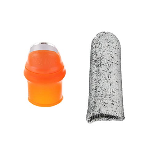 Bestyyo Vegetable Knife Cutter,Plant Separator Finger Tools Picking Device for Garden Harvesting Plant Gardening Vegetable Picking (CS)