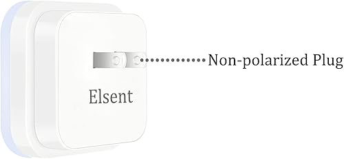 Miniatura 5 de Paquete de 2 luces nocturnas de color verde brillante, enchufar a luces LED de pared con sensor de luz, adecuadas para baño, pasillo y cocina