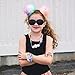 FROG SAC 6 Beaded Bracelets for Teen Girls, Glow In The Dark Silicone Bracelet Pack for Kids, Cute Bead Bracelets, VSCO Girl Birthday Party Favors for Teens