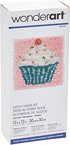 Image of Wonderart Latch Hook Yarn, Cupcake