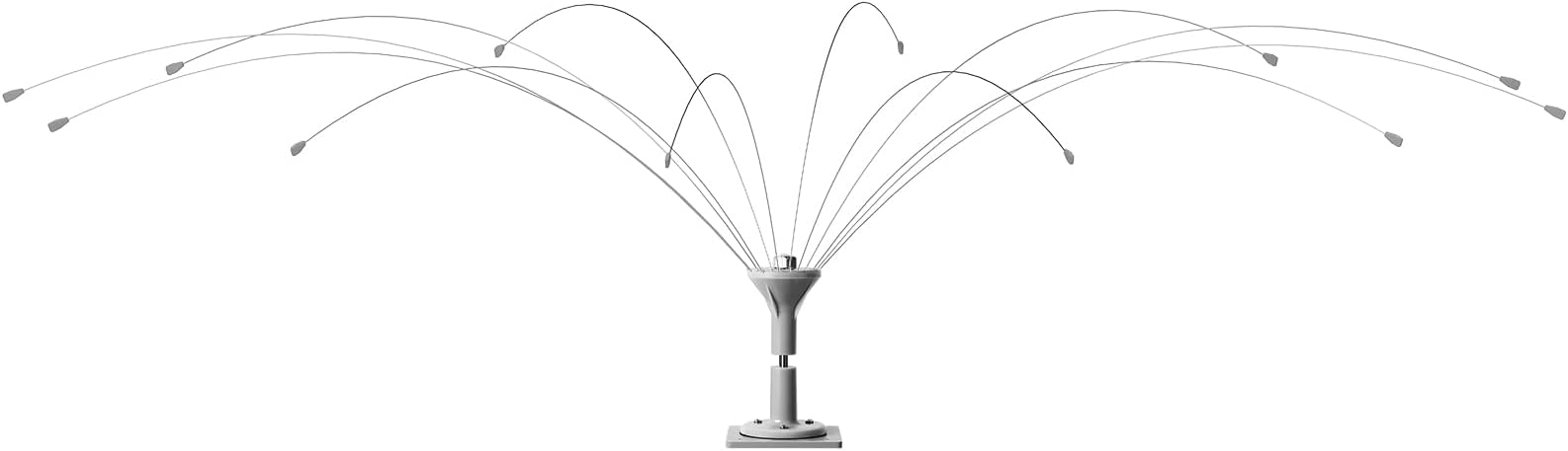 360° Long Leg Bird Deterrent, Deters Seagull, Pigeon, and Large Birds, Weatherproof Design Perfect for Boats, Docks, Roofs, Etc, 6FT