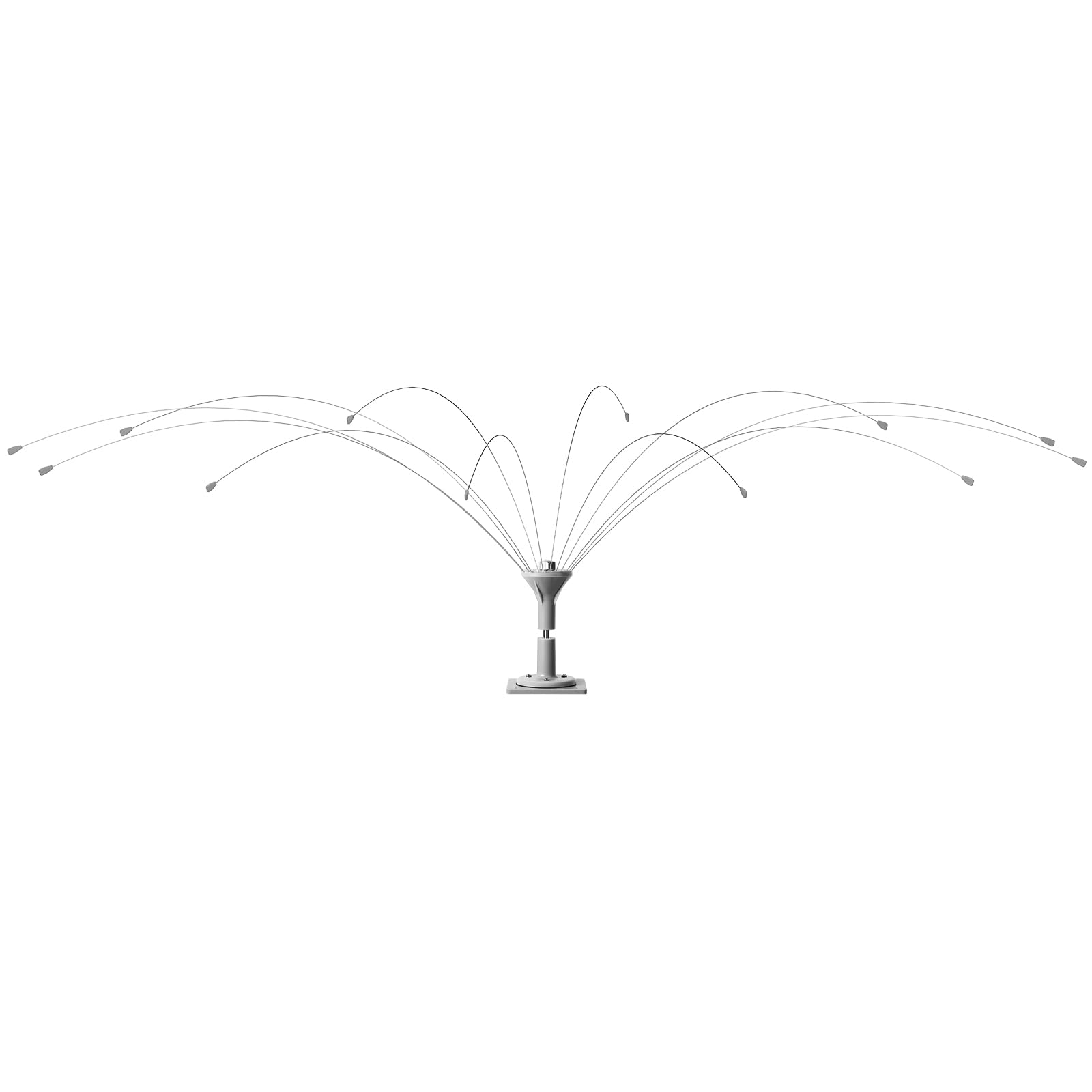 360° Long Leg Bird Deterrent, Deters Seagull, Pigeon, and Large Birds, Weatherproof Design Perfect for Boats, Docks, Roofs, Etc, 6FT