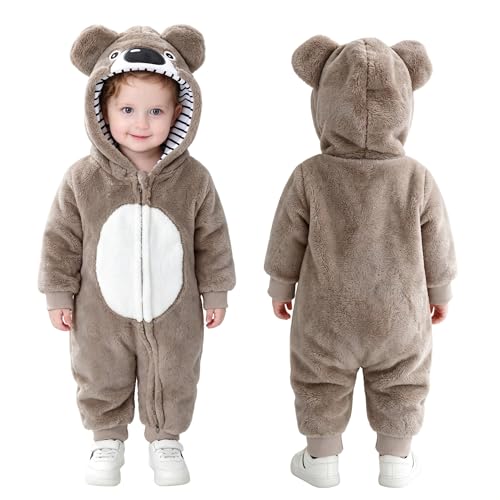 TONWHAR Baby Halloween Costume Hooded Romper (4-5T) - Various