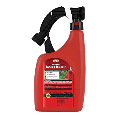Image of Ortho Outdoor Insect Killer Ready-to-Spray: For Yard, Garden & Landscapes, Works on Listed Ants, Spiders, Fleas & Ticks, 32 oz.