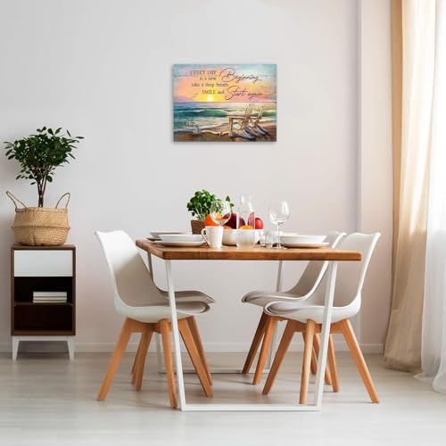 Dazzlewall Vintage Beach Ocean Wall Art Poster Sea Turtle Bathroom Prints, Inspirational Quotes Wall Poster for Bathroom Bedroom Office Decor 12x16 in Unframed - Cosy Home Interiors Dazzlewall Vintage Beach Ocean Wall Art Poster Sea Turtle Bathroom Prints, Inspirational Quotes Wall Poster for Bathroom Bedroom Office Decor 12x16 in Unframed - Image 4