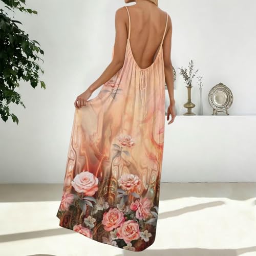 Robe d'été fluide à bretelles spaghetti pour vos vacances - 3