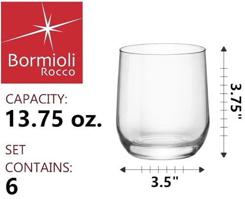 Verres Bormioli Rocco Riserva Double Old Fashioned gobelets de table set de 6 - 4