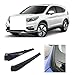 2Pcs Car Front Windshield Wrap Corner Car Water Deflector Cowl Plate Lightweight Fit For Nissan XTrail 2014-2018