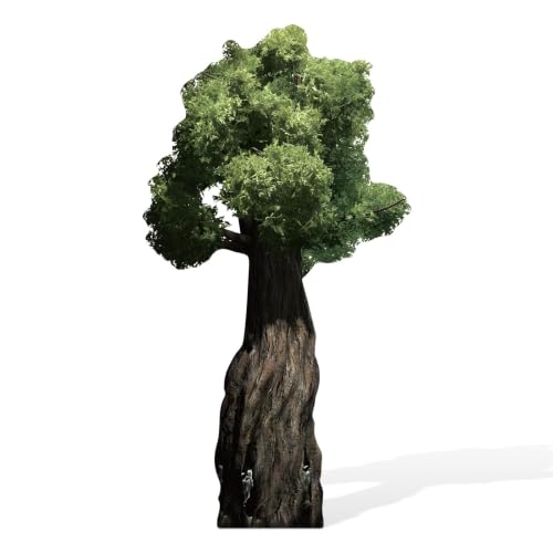 Lawnldyll 5Ft Classroom Tree Cardboard Cutout, Large Sequoia Photo Props
