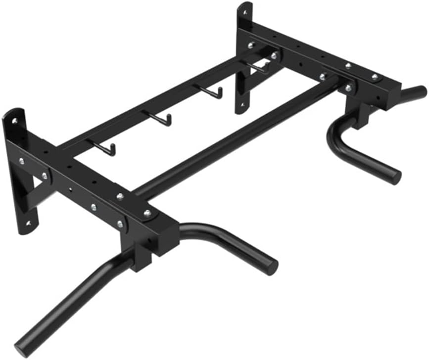 Wall-Mounted Pull Up Bar, Home Gym Heavy Duty Fitness Horizontal Bar, Strength Training Rod with Adjustable Handle, Load 300kg