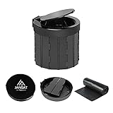 Jansat Portable Toilet Camping Toilet Camp Toilet Porta Potty Travel Toilet Camping Potty Camper Toilet Porta Potty for Camping Portable Bathroom for Hiking/Camping/Beach Boat/Long Drive