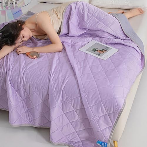 Couverture rafraîchissante double face avec textile de lit thermorégulateur - 3