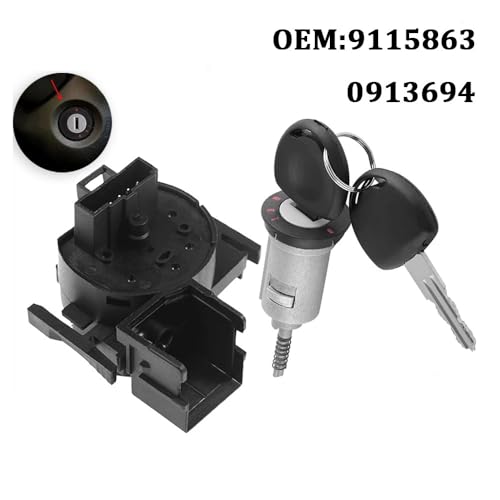 Cilindro de bloqueo de encendido para Opel Combo C 2001-2011 con 2 llaves 2