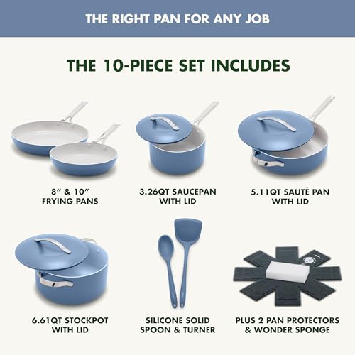 GreenPan-Nova-10-Piece-Cookware-Pots-and-Pans-Set-Oprahs-Favorite-Things-2024-PFAS-Free-Ceramic-Nonstick-Fry-Saute-Stockpot-Utensils-Lids-Induction-Suitable-Dishwasher-Oven-Safe-Ocean GreenPan Nova 10 Piece Cookware Pots and Pans Set Oprahs Favorite Things 2024 PFAS Free Ceramic Nonstick Fry Saute Stockpot Utensils Lids Induction Suitable Dishwasher Oven Safe Ocean
