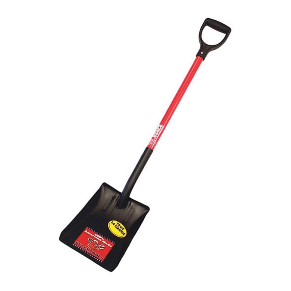 Amazon.com: Bully Tools Square Point Shovel – Heavy Duty 14-Gauge