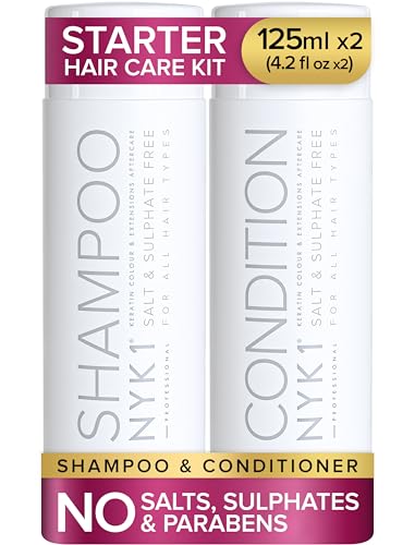 NYK1 Shampoo E Balsamo Per Capelli Senza Sale E Solfati