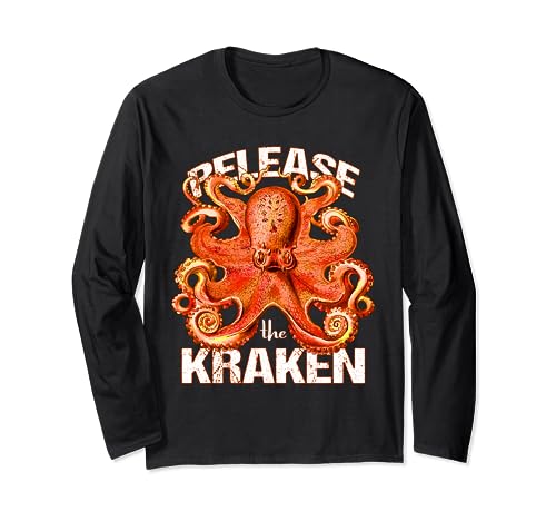 Release the Kraken Giant Octopus Scandinavian Folklore Manga Larga
