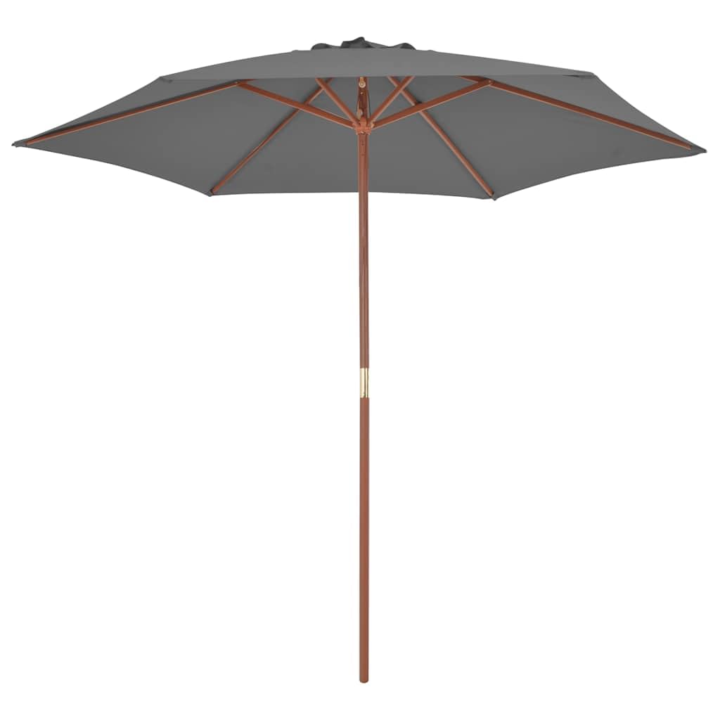 SYDE Parasol ogrodowy z terakoty 270 cm