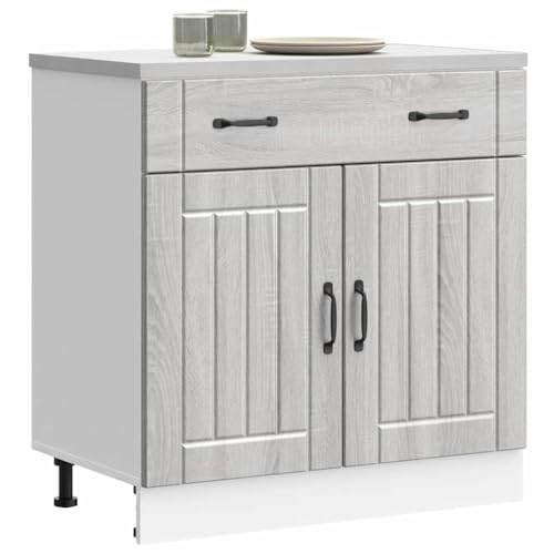 Meuble bas de cuisine 80 cm Lucca idéal pour maximiser les petits espaces - 3