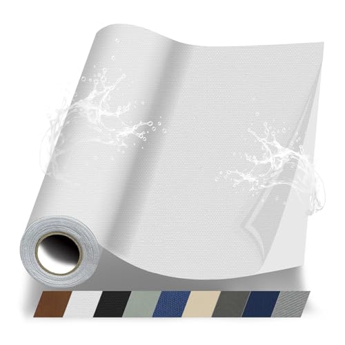 Fabric repair patches for large canvas surfaces
