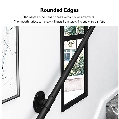 Barre d'appui escalier haute résistance 150cm pour une protection optimale - 5