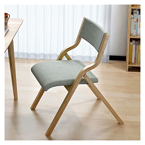 Chaise Pivotante Pliante En Bois Massif Avec Assise Rembourrée, Empilable Et Livrée Montée. Chaise D'Appoint Pliante Idéale Pour Les Invités, La Cuisine,...