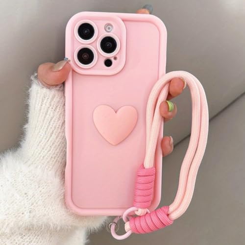 Coque silicone avec cordon pour iPhone 13 et tous modèles