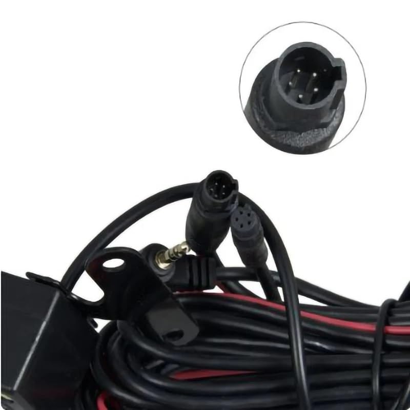 Caméra de recul voiture montage véhicule grand angle 170 pour rétroviseur - 4