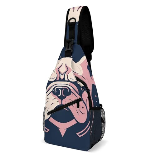 Bolsa tipo Sling para hombro y pecho para hombre y mujer