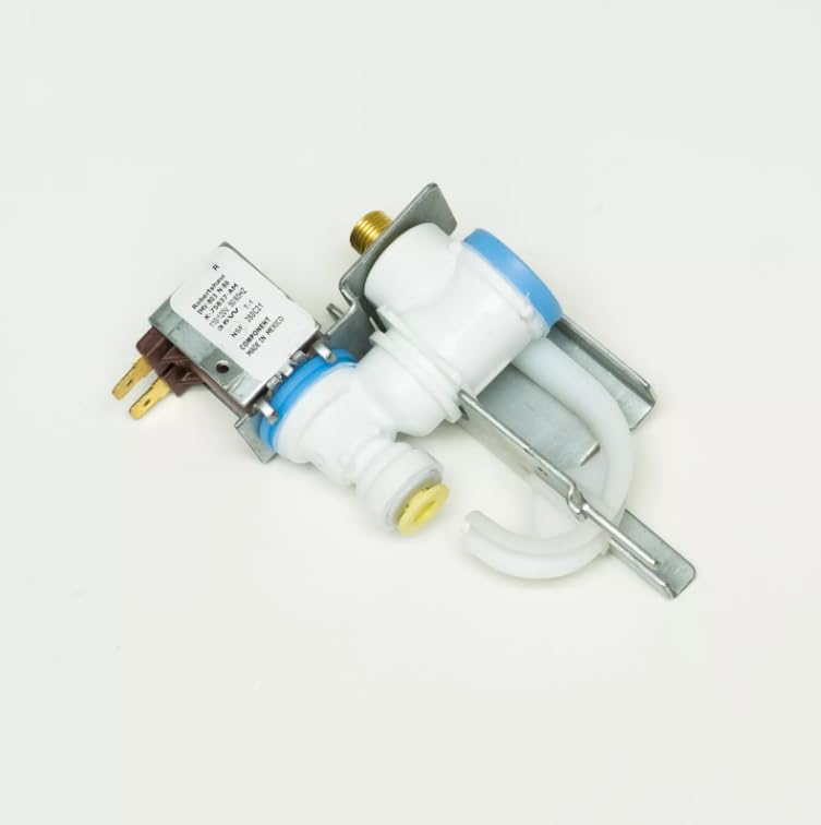 Refrigerator Ice Maker Water Valve for Maytag MBF1956KEQ MBF1956KEW11 MBL2256KES MBB1956HEQ MBF2556KEB MBB1952HEW MBF1956KEB MFF2557KES MBR2562HES MBR1956HES14 PBF2255HEW PBB1951HEQ