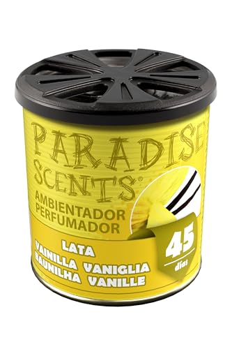PARADISE SCENTS Paradise PER80129 Désodorisant Gel pour la Voiture Senteur Vanille, 100 G, VAINILLE