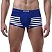 Produktbild Julywe Herrenmode Herren Sexy Low Rise Unterwäsche Farbige Baumwolle Shorts Men Boxer Unterhose Soft Slips 4er Pack