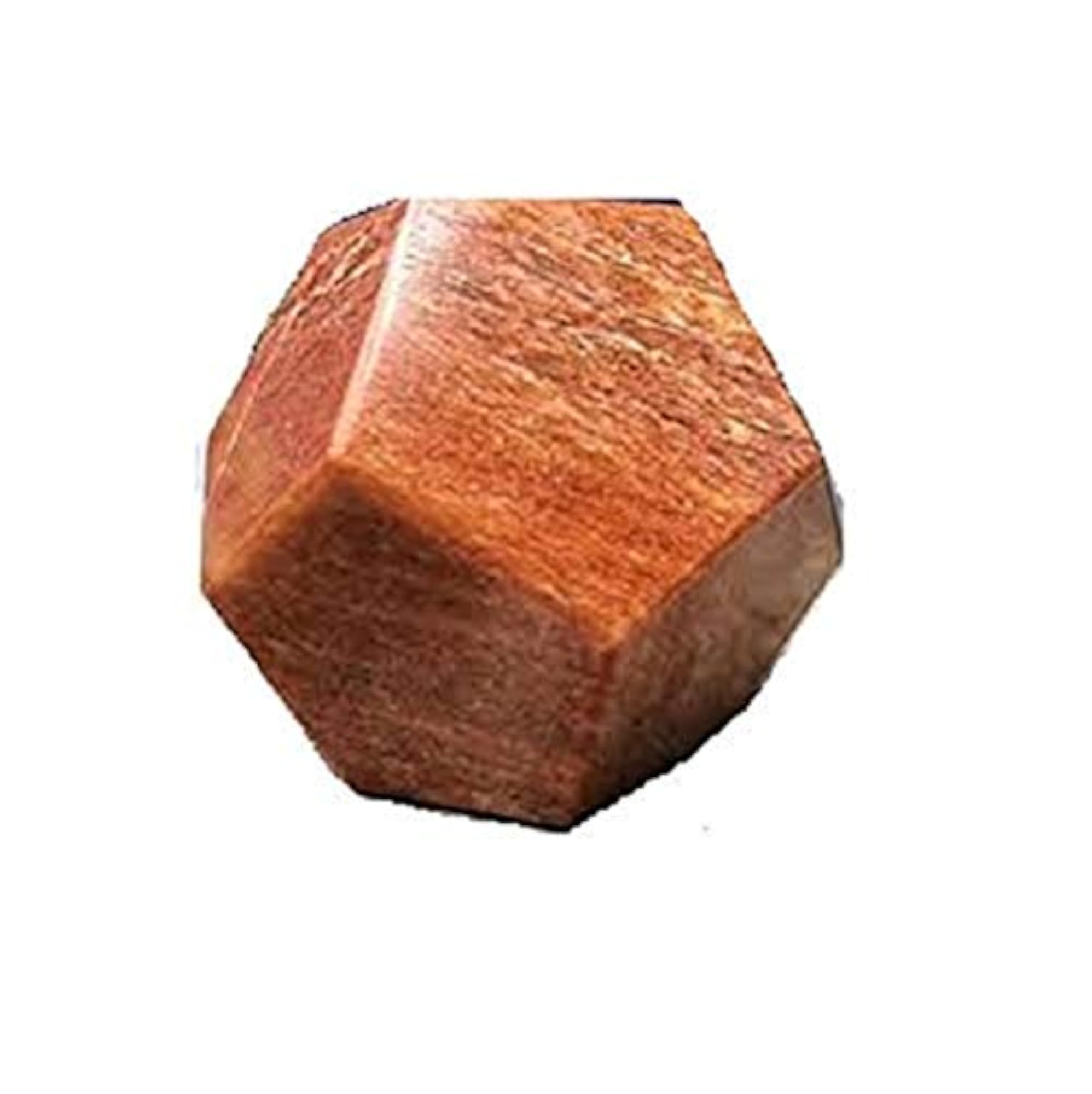 Red Aventurine Dodecahedron Gemstone for Good Luck