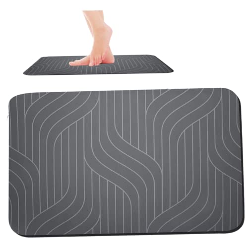 Tapis de bain diatomite sèche rapide NAT-SORME pour sol de douche - 2