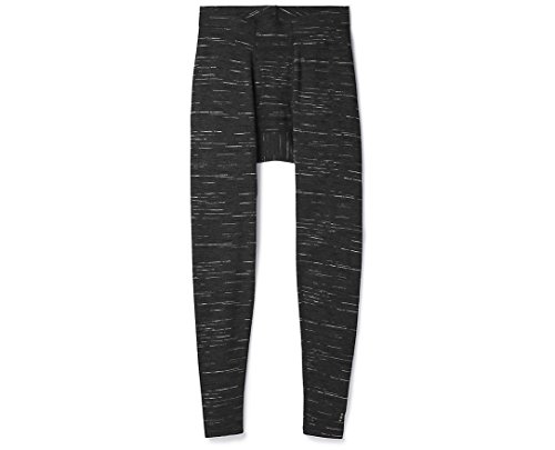 Smartwool Men's Merino 250 Baselayer Pattern Bottom (Charcoal-Black) XL
