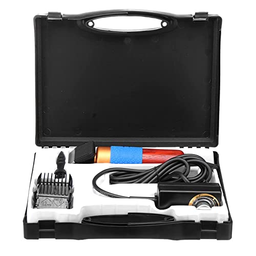 Hcdmre Carpet Trimmer Tufting Carving Tools Clippers, Electric Clippers For Rug Gun Making Kit Tools, With Blade Lubricating Oil And Shears, 200W Red #TOP5