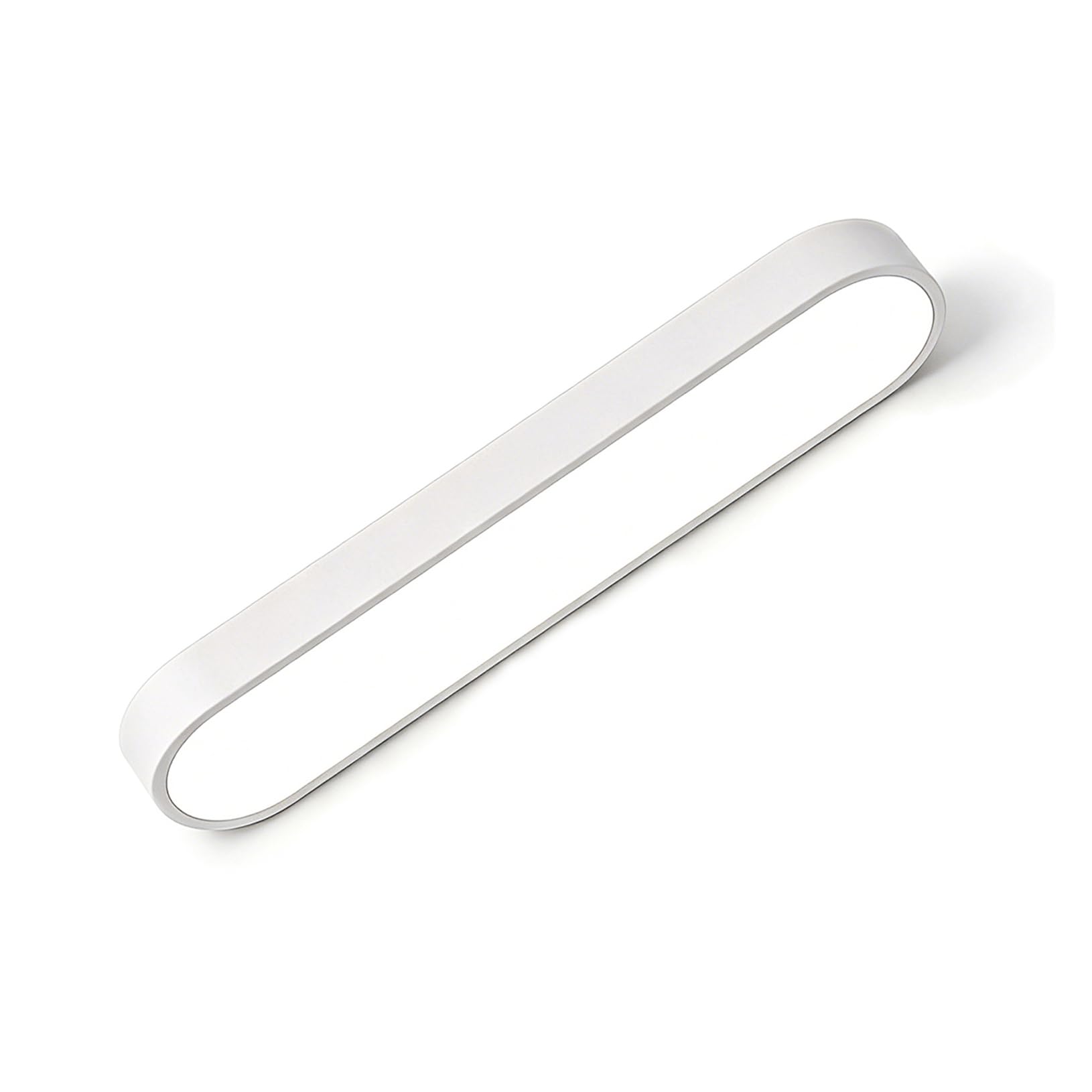 ANBTUKJ LED Linear Flush Ceiling Light CCT Dimmable Waterproof Lamp for Kitchen Hallway Laundry Garage, 50cm White