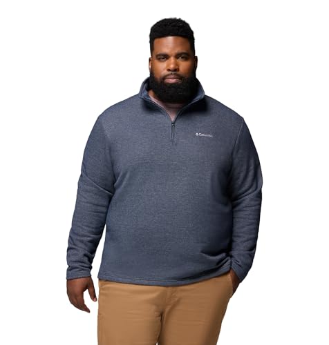 Image of Columbia Men's Big Great Hart Mountain III Big & Tall Half Zip