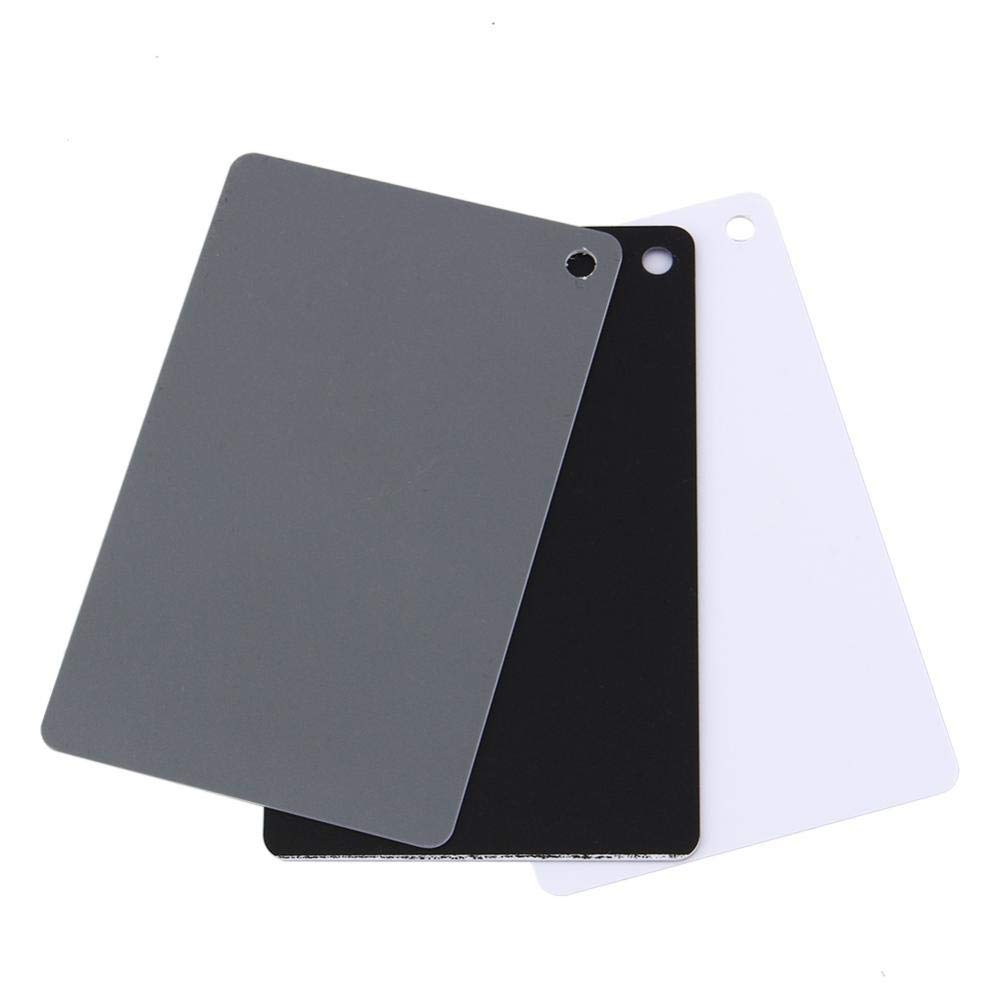 Carte Balance Des Blancs EBTOOLS 18% Grise Pliable - 30x30cm Avec Sac Transport
