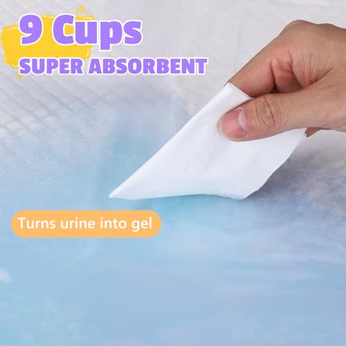 Image of Lavender Scented Super Absorbent & Leak-Proof Puppy Pads, 30 inchx36 inch Odor Control Pet Training Dog Pee Pads, Thicken Quick Dry Pee Pads, Potty Training Pads for Dogs Cats