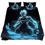 HULKBIDBV Monster Warrior 3 Pieces (1 Quilt Cover + 2 Pillowcases) Bedding 3D Digital Printing Print Bedding Children-New Twin