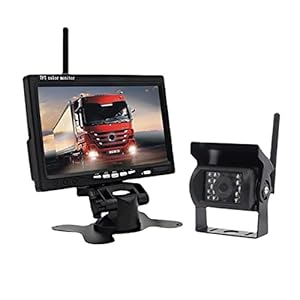 7 inch automonitor, TFT LCD met hoge resolutie, auto-achteruitkijkmonitor voor thuisbeveiligingscamera Auto-elektronica…