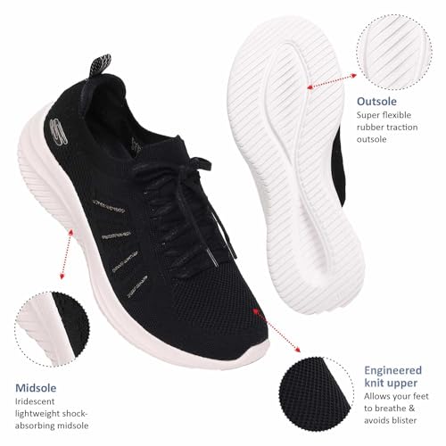 Skechers Skechers SKEC Ultra Flex 3.0- - Black/Rose